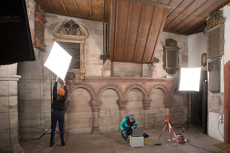 Hochschule der Künste Bern, Konservierung und Restaurierung. Photo: Chris Richter